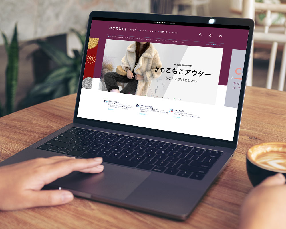 Japanese fashion giant TSI holding launched MORUGI on Cafe24 platform