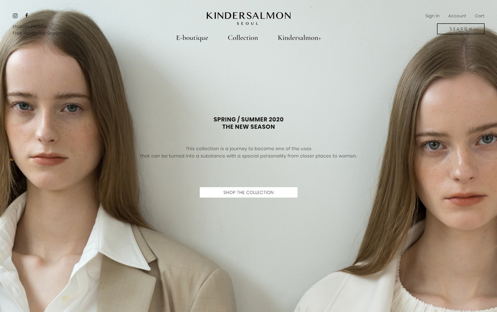 K-style, K-fashion, KINDERSALMON